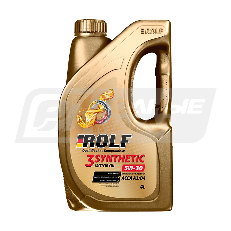 ROLF 3-Synthetic 5W30 A3/B4, 4л 322733