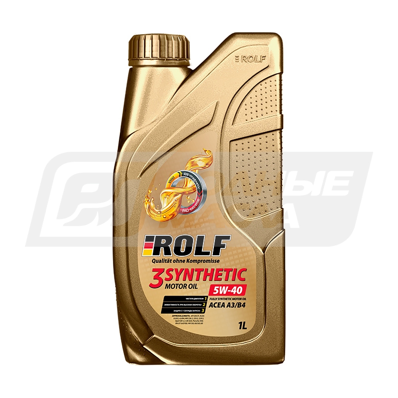 ROLF 3-Synthetic 5W40 A3/B4, 1л 322730